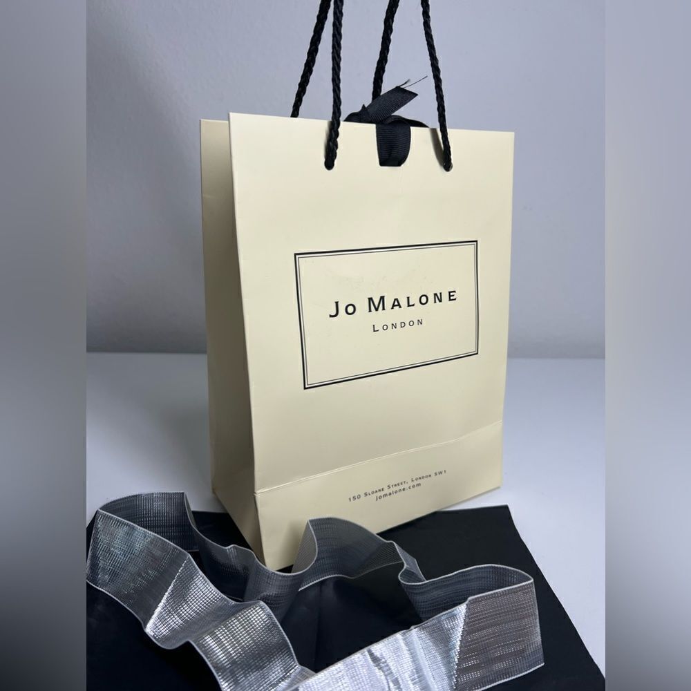 Jo Malone Shopping Bag 9x7x3.5" Empty Yellow Gift Tote